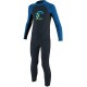 O'Neill Kids Reactor-2 2 mm Back Zip Full Slate/Black/Ocean 6 Little Kids