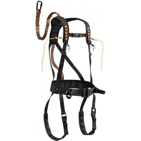 Muddy Safeguard Harness, Small/Medium, Black