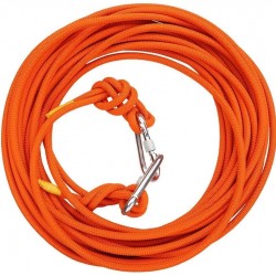 CHUNSHENN Climbing Rop Hemp Rope, Rescue Rope, Emergency Rope, Steel Core, 10mm, Can Withstand 1400kg, High-Rise Fire Rescue Spare Rope (Color : Orange, Size : 10m) Outdoor Recreation