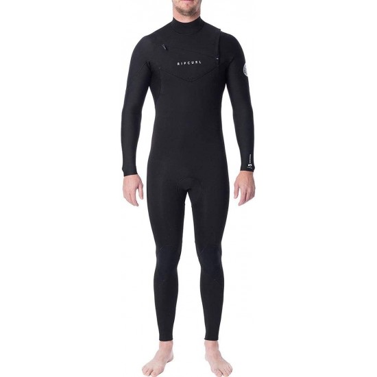 Rip Curl Dawn Patrol 4/3 Chest-Zip Full Wetsuit - Men's