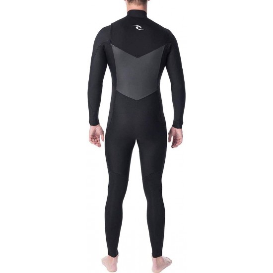 Rip Curl Dawn Patrol 4/3 Chest-Zip Full Wetsuit - Men's