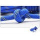 30m Climbing Rope - Outdoor Climbing Rope Lifeline Rescue Rope Climbing Equipment Rope Static Rope wear Rope Safety Rope(Blue) Diameter:10mm