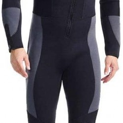 Wetsuit 5mm Diving Suit Man Neoprene Full Wetsuit Man's Dive Sector Back Zip for Men-Snorkeling, Scuba Diving Swimming, Surfing