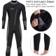 Wetsuit 5mm Diving Suit Man Neoprene Full Wetsuit Man's Dive Sector Back Zip for Men-Snorkeling, Scuba Diving Swimming, Surfing