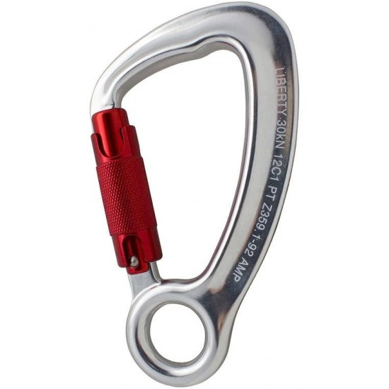 Fusion Climb Liberty Aluminum Auto Lock Captive Eye Carabiner 10-Pack