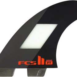 FCS II Filipe Toledo Performance Core Thruster Fin Large Multi Colour