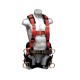 Elk River 66613 EagleTower Polyester/Nylon LE 6 D-Ring Harnesses with Quick-Connect Buckles, Large