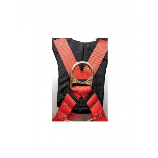 Elk River 66613 EagleTower Polyester/Nylon LE 6 D-Ring Harnesses with Quick-Connect Buckles, Large