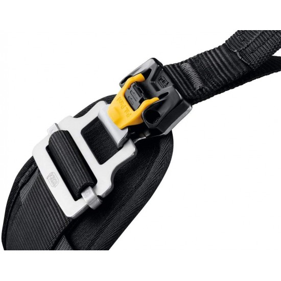 PETZL - Sequoia SRT Tree Care Seat Harness, Black/Yellow, 0