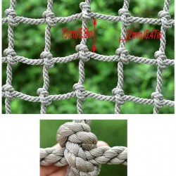 Indoor and Outdoor Children Climbing Net High Altitude Anti-Fall Net Ceiling Decoration Net Garden Protection Net Plant Climbing Net Nylon Protection Net