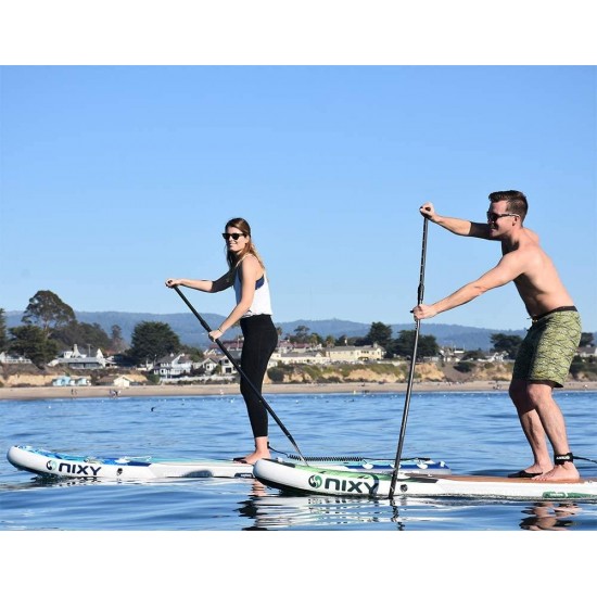 NIXY Newport Paddle Board All Around Inflatable SUP 10'6