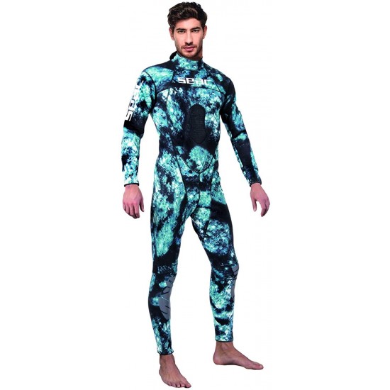 SEAC Men's Body-Fit 1.5mm Neoprene Wetsuit