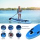 Goplus Inflatable Stand Up Paddle Board, 6.5” Thick SUP with Premium Accessories and Carry Bag, Wide Stance, Bottom Fin for Paddling, Surf Control, Non-Slip Deck, for Youth and Adult