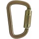 Fusion Climb Tacoma Steel High Strength Auto Lock Modified D-shaped Carabiner 10-Pack