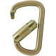 Fusion Climb Tacoma Steel High Strength Auto Lock Modified D-shaped Carabiner 10-Pack