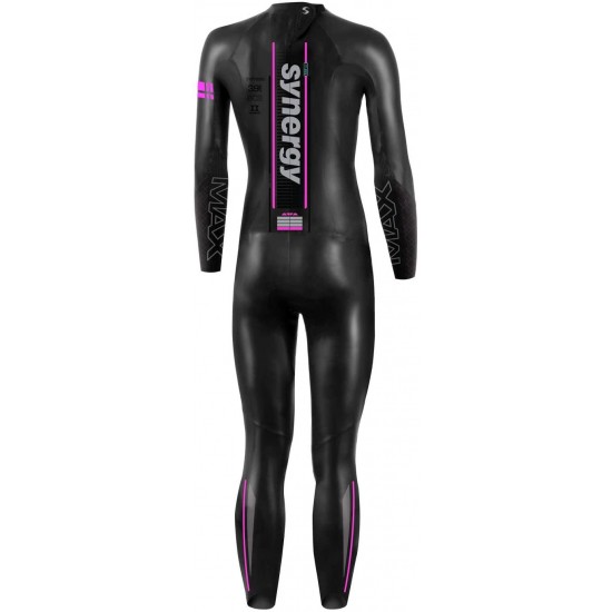 Synergy Triathlon Wetsuit 5/3mm - Women's Endorphin Full Sleeve Smoothskin Neoprene for Open Water Swimming Ironman & USAT Approved