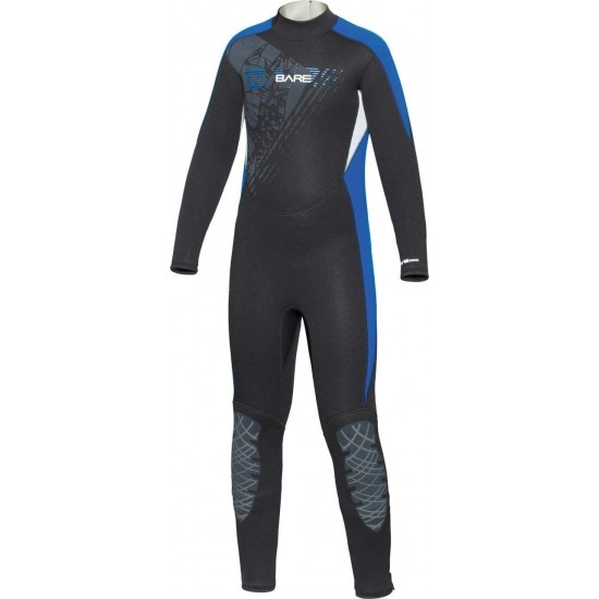 Bare Youth Kids 7/6mm Manta Wetsuit Full Sun Guard Swim