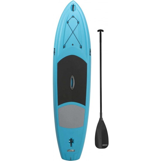 Lifetime Amped Hardshell Paddleboard with Paddle, 11', Glacier Blue