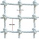 Climbing Cargo Net Outdoor Playground Swing Polyester Rope Ladder Outdoor Cargo Webbing Network Obstacle Training Net Balcony Stair Protection Net Safety Net Truck Heavy Net