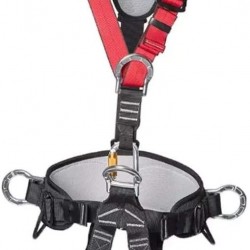 ECSWP KAIHWGJ Rock Climbing Equipment ，Safety Rock Climbing Harness Fall Protection Tree Climbing Rappelling Harness