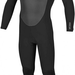 O'NEILL Mens Epic 4/3mm Chest Zip Wetsuit 5354 - Black