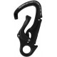 Fusion Climb Tudor Lightweight Aluminum Double Locking Snap Hook Black 32KN 10-Pack