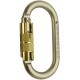 Fusion Climb Ovatti Steel Auto Lock Oval-Shaped Carabiner (10P)