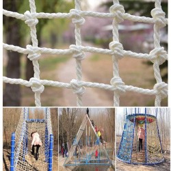 Hand-Woven Climbing Nets for Children Adults Garden Protection Net Pet/Toy High Altitude Anti-Fall Net Child Safety Net Multiple