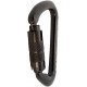 Fusion Climb Essence Aluminum Auto-Lock Modified D-Shape Carabiner 10-Pack