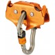 PETZL TRAC Plus Professional Zipline Pulley with Carabiner Bridge