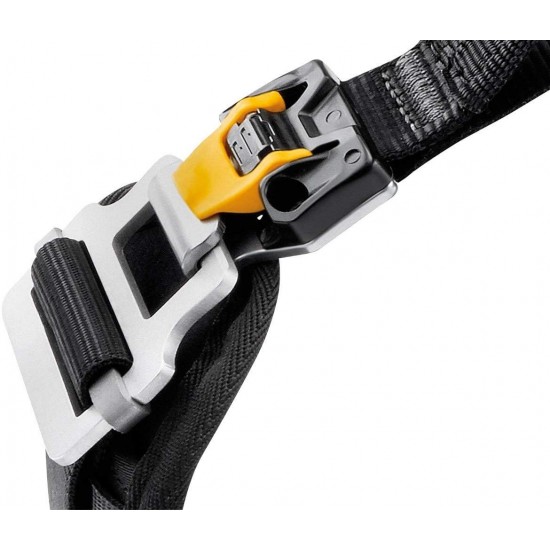 PETZL C069AA01 Unisex Harness, Black/Yellow, 1