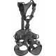 PETZL - Astro BOD Fast Black Full Body Harness W/Integrated Croll L, Black, 1