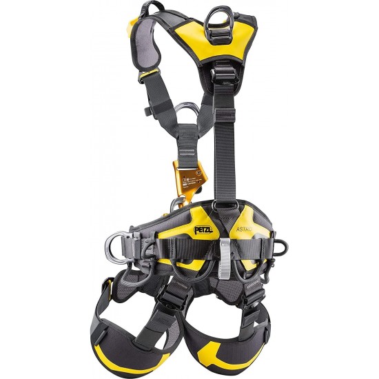 PETZL - Astro BOD Fast Black Full Body Harness W/Integrated Croll L, Black, 2