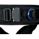 Fusion Climb BD Revolution Pro Workout Buckle Adjustable Half Body Harness USA Made Small Black