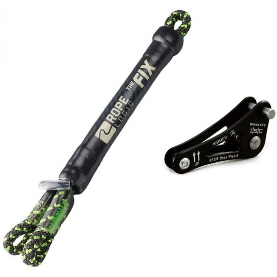 Singing Tree Rope Wrench Black with FIX Tether