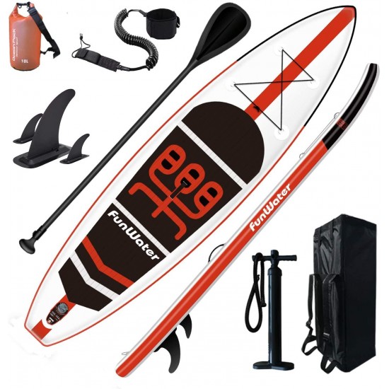 FunWater Inflatable Stand Up Paddle Board 11'×33