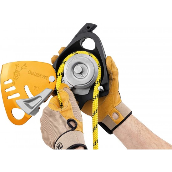 PETZL - Maestro S Descender, Yellow