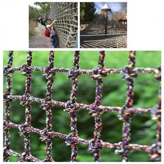 Outdoor Children's Climbing Net Staircase Balcony Anti-Fall Net Kindergarten Fence Net Trailer Net Ceiling Decoration Net Restaurant Bar - Multiple