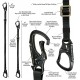 Fusion Climb Tactical Edition Adults Commercial Zip Line Kit Harness/Lanyard/Trolley Bundle FTK-A-HLT-12