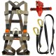 Fusion Climb Pro Backyard Zip Line Kit Harness Lanyard Trolley Bundle FK-A-HLT-36