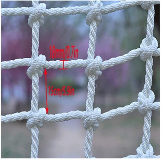 Children's Climbing Safety Net High Altitude Anti-Fall Net Garden Protection Net Plant Climbing Net Football Field Fence Net Detachable Playground Safety Net