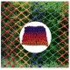 Braided Rope Net Color Rope Net Child Safety Net Outdoor Climbing Net Playground Playground Stadium Isolation Protection Net Climbing Net, Multi-Size Optional