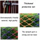 Braided Rope Net Color Rope Net Child Safety Net Outdoor Climbing Net Playground Playground Stadium Isolation Protection Net Climbing Net, Multi-Size Optional