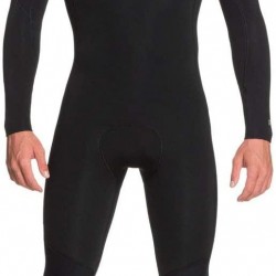 Quiksilver Mens 4/3Mm Syncro - Chest Zip GBS Wetsuit for Men Chest Zip GBS Wetsuit Black Ms