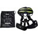 Evoke Gear Tree Climbing Spike Set Pole Spurs Climber Adjustable with Pro Harness + Kevlar Climbing Half Finger Glove