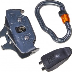 PETZL - TRAC, Drop-Proof Pulley for Tyrolean Traverses