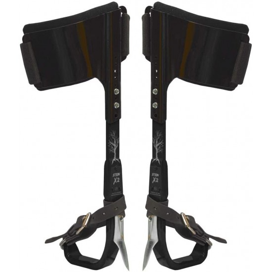 Stein X2 Black Aluminum Climber Kit - Longer Gaffs