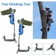 2 Gears Tree Climbing Shoes Spike Set Safety Belt Adjustable Lanyard Rope Rescue Belt