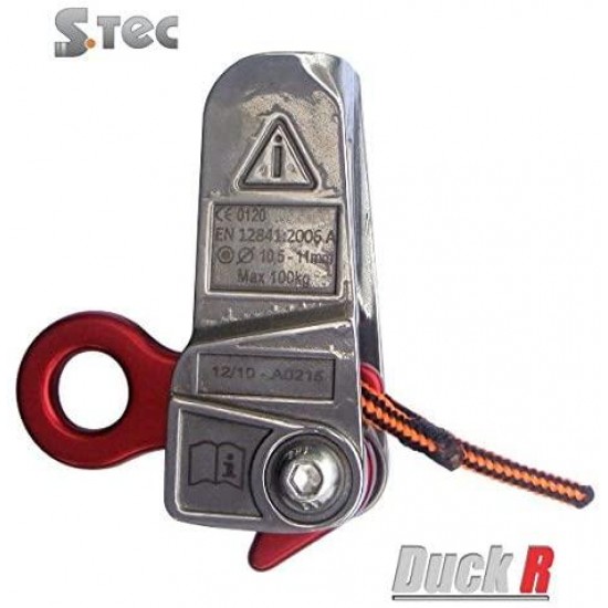 Safe Tec Duck-R Back-Up Device for Rope Access Fall Arrest 10.5-11mm Back Up Duck R