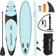 TELESPORT Inflatable Stand Up Paddle Boards, SUP with Accessories |Paddles,Leash,Fin,Pump,Repair Kit,Backpack,10'6